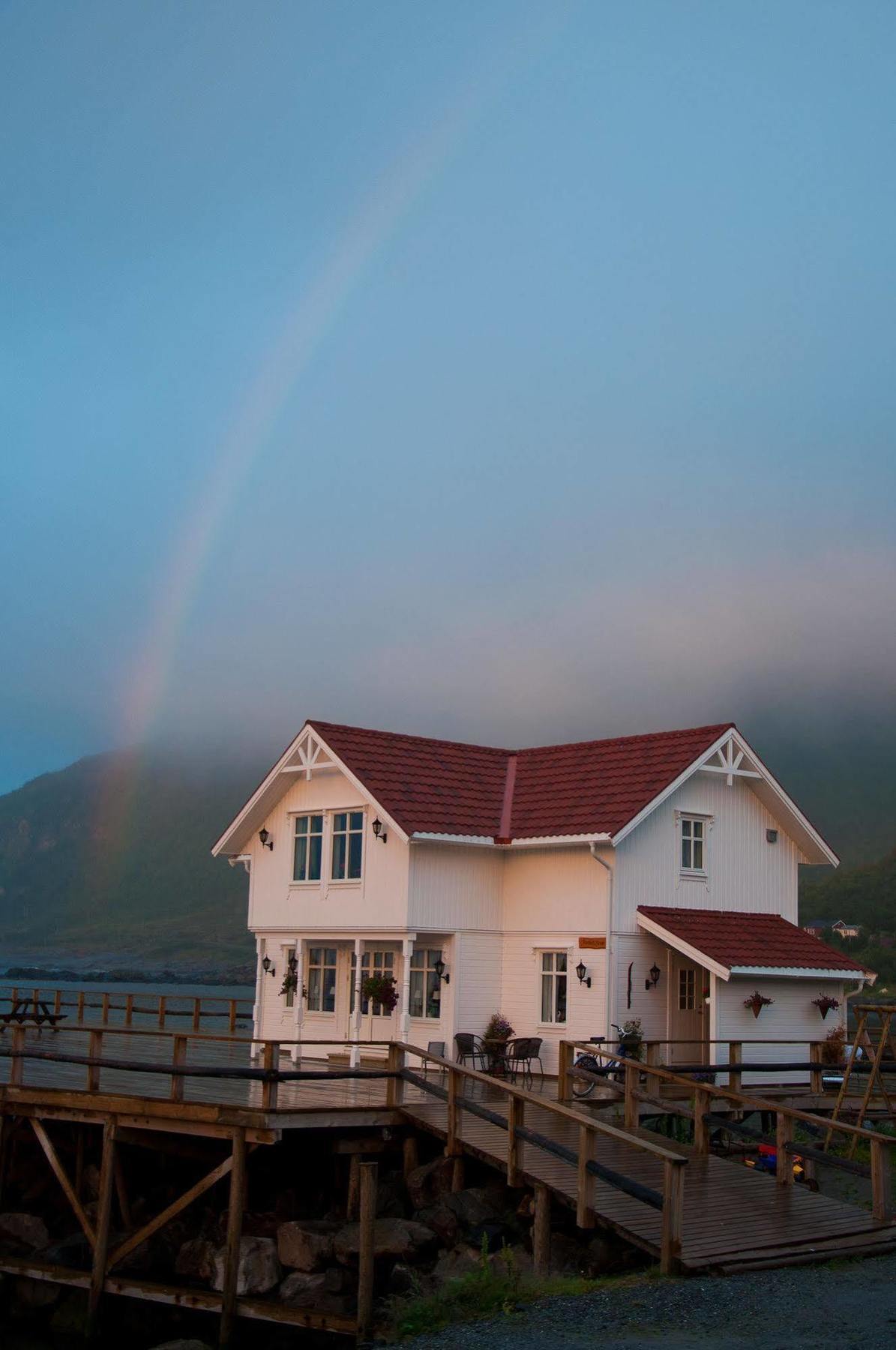 Mefjord Brygge Hotel Tromsø Buitenkant foto