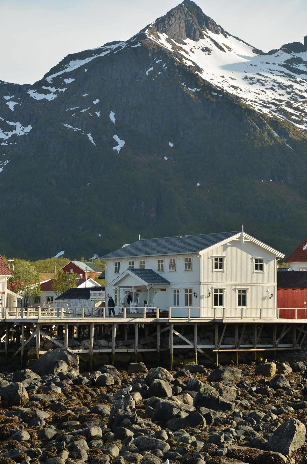 Mefjord Brygge Hotel Tromsø Buitenkant foto