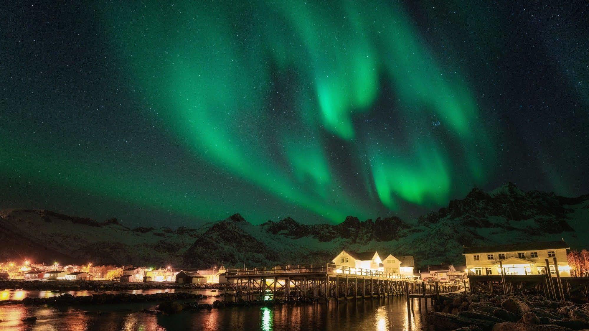 Mefjord Brygge Hotel Tromsø Buitenkant foto