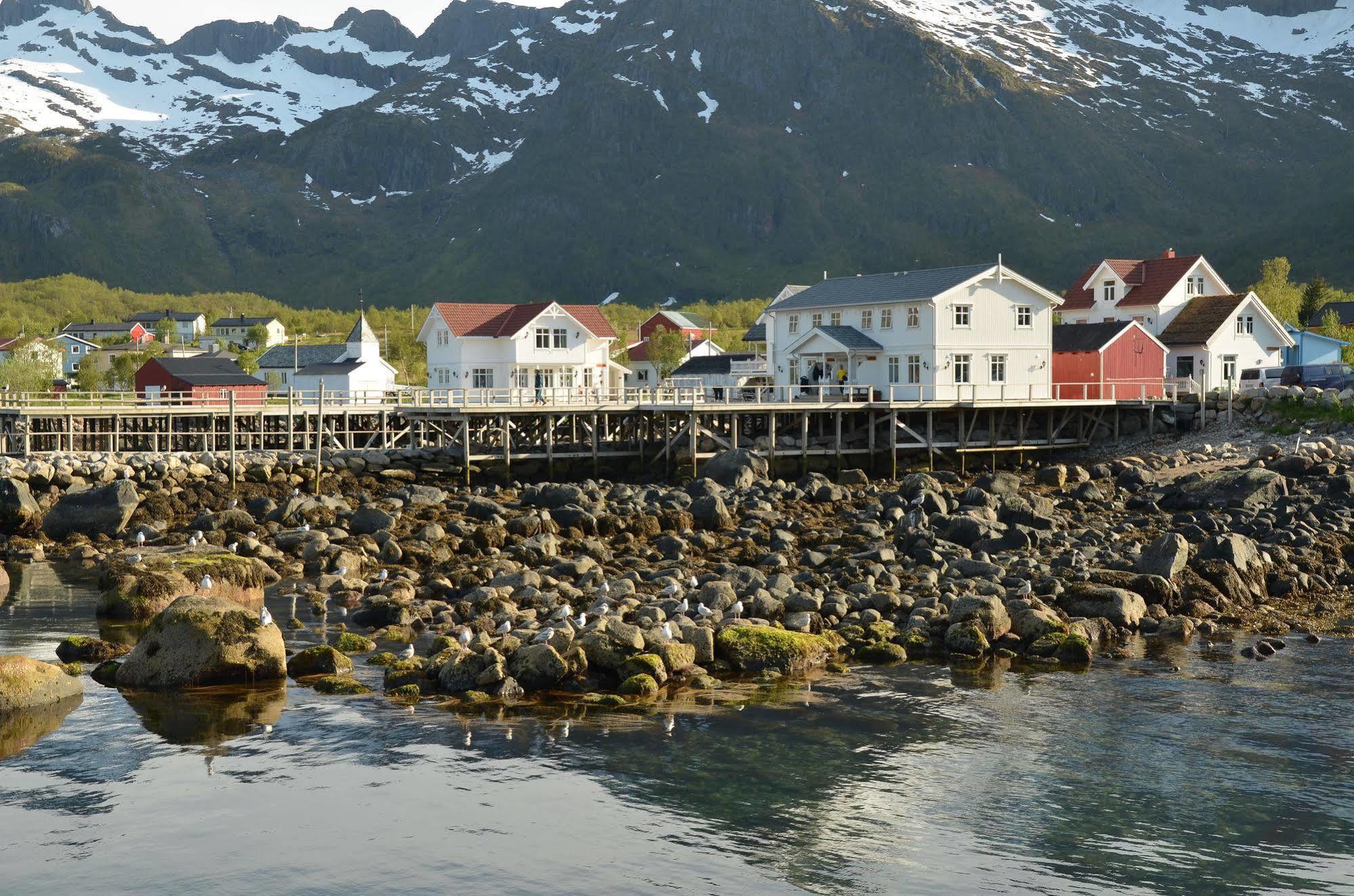 Mefjord Brygge Hotel Tromsø Buitenkant foto